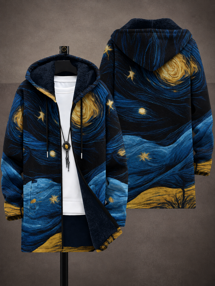 Fletcher | Cardigan artistique à capuche