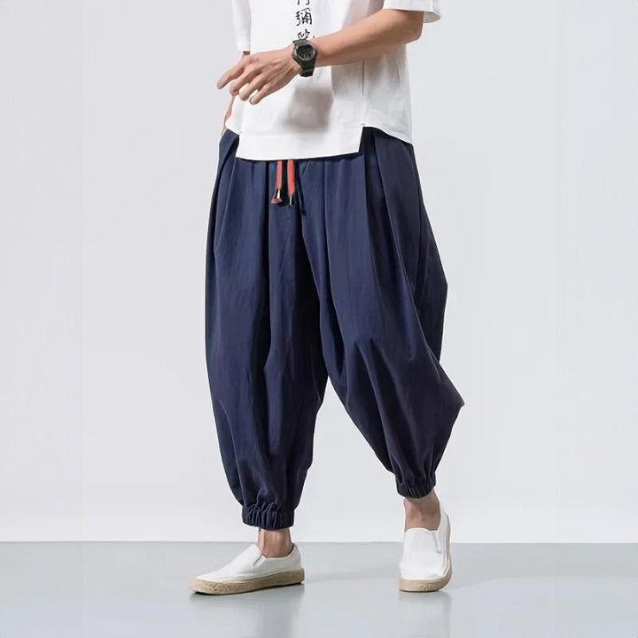 MAISON LUMIÈRE | PANTALONS OVERSIZE EN COTON