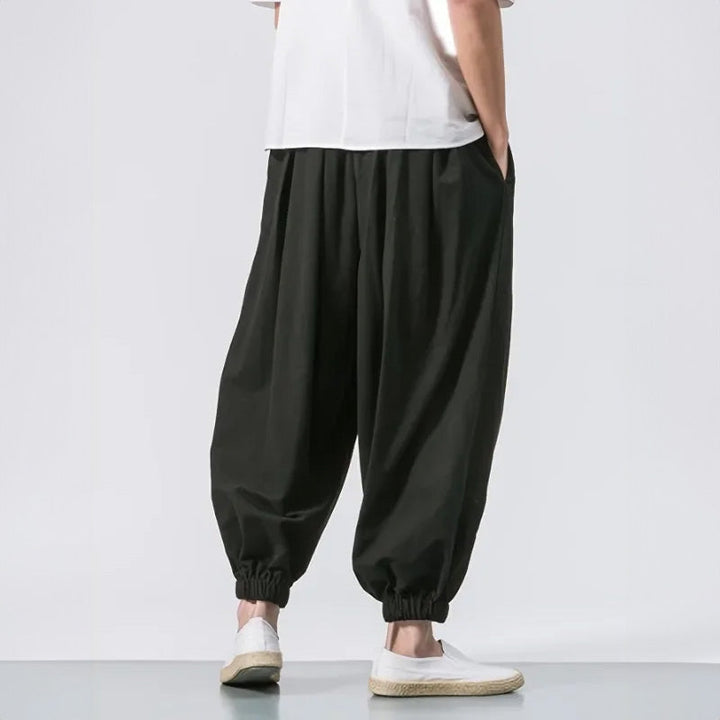 MAISON LUMIÈRE | PANTALONS OVERSIZE EN COTON