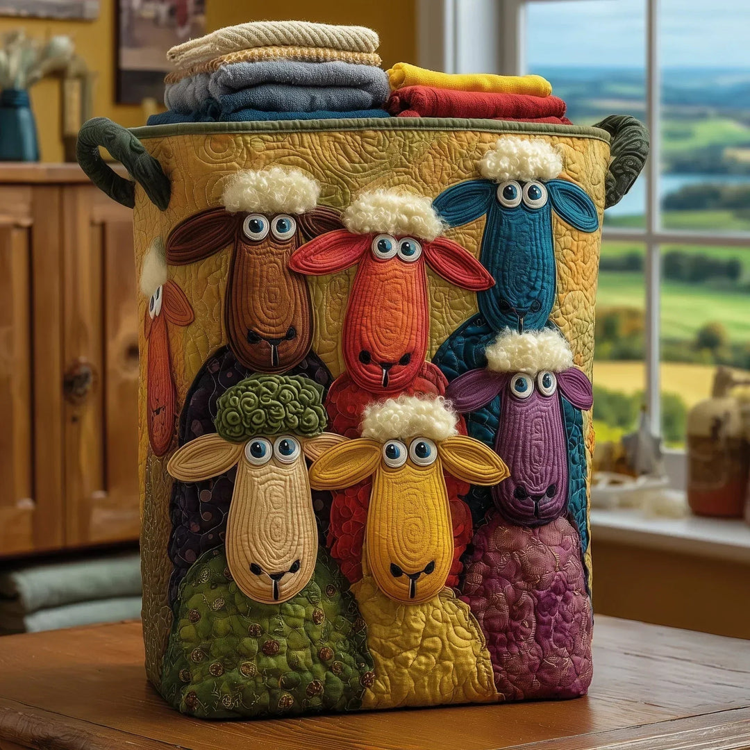 Mouton | Panier de Rangement Matelassé
