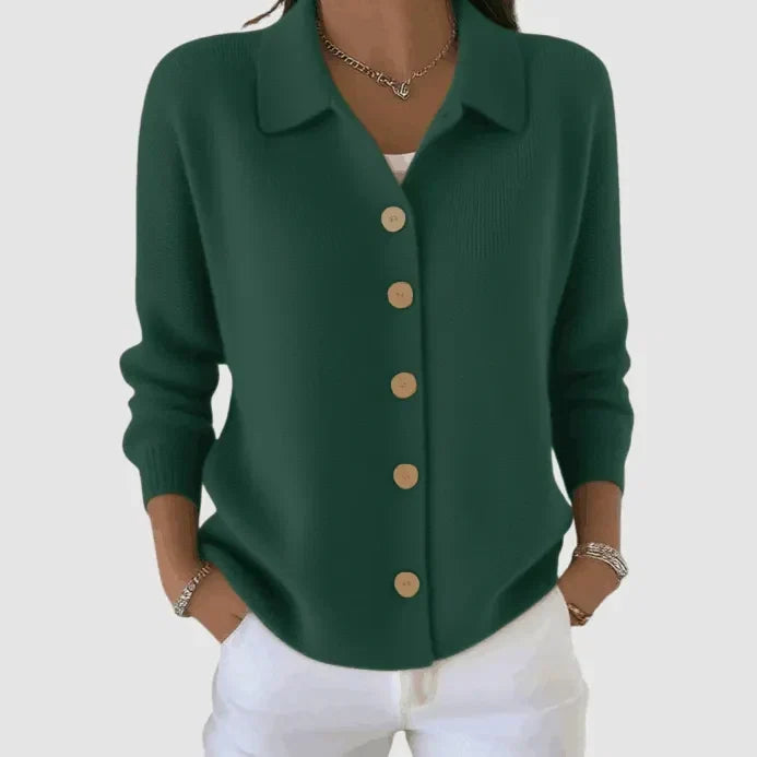 Cardigan en maille boutonné Riah™