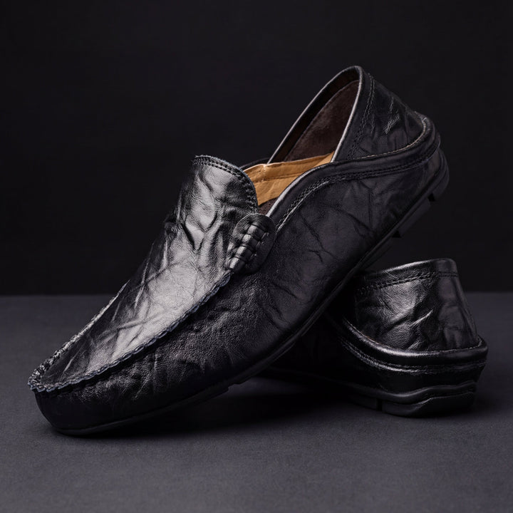 MAISON LUMIÈRE | Mocassins Cuir Souple Antoine