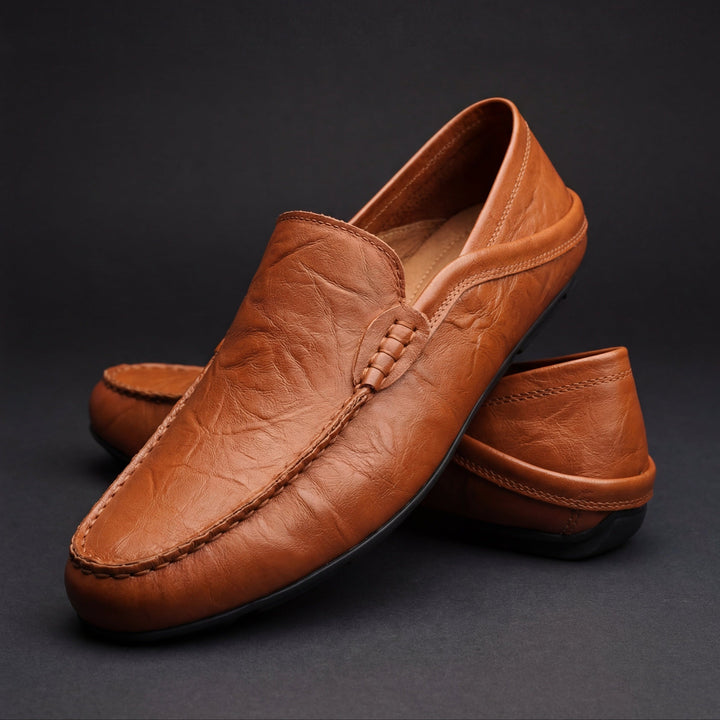 MAISON LUMIÈRE | Mocassins Cuir Souple Antoine