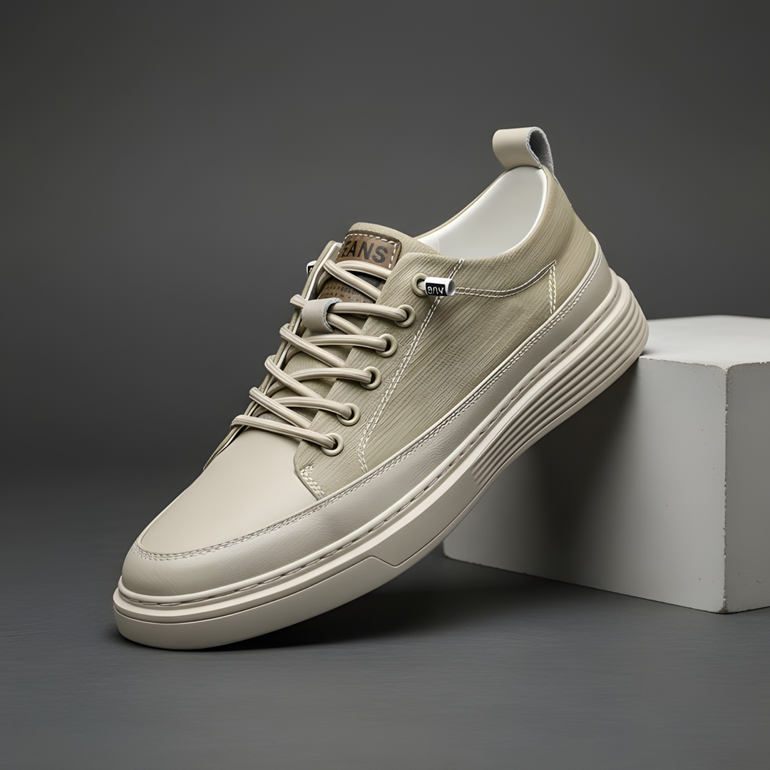 MAISON LUMIÈRE | BASKETS EN CUIR POUR HOMME