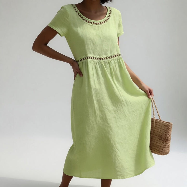 MAISON LUMIÈRE | ROBE BRODÉE POUR FEMME