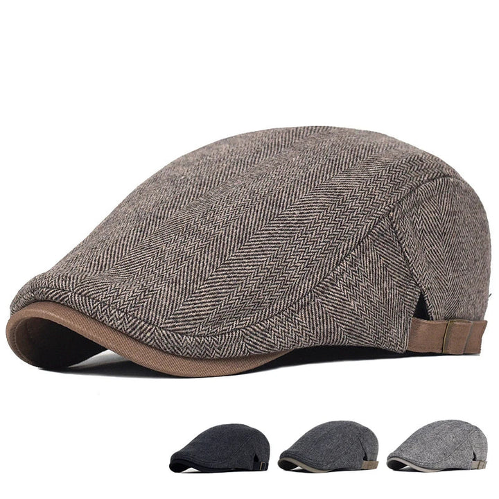 Cazel | Casquette Moderne pour Hommes avec Motif Chevron