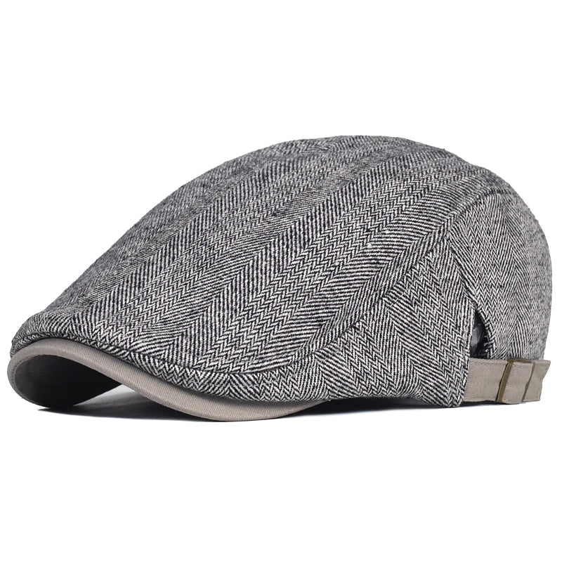 Cazel | Casquette Moderne pour Hommes avec Motif Chevron