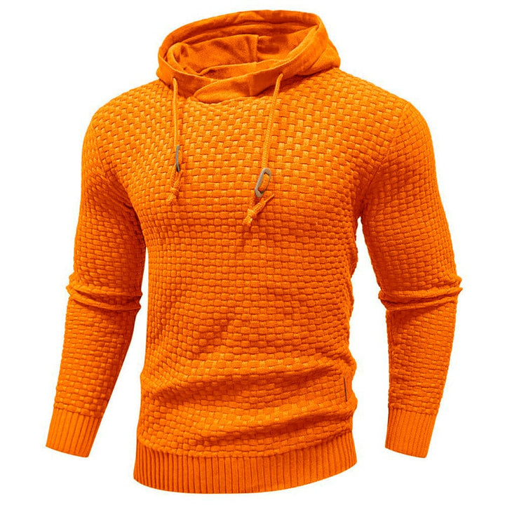 MAISON LUMIÈRE | SWEAT À CAPUCHE CLASSIQUE EN LAINE POUR HOMME