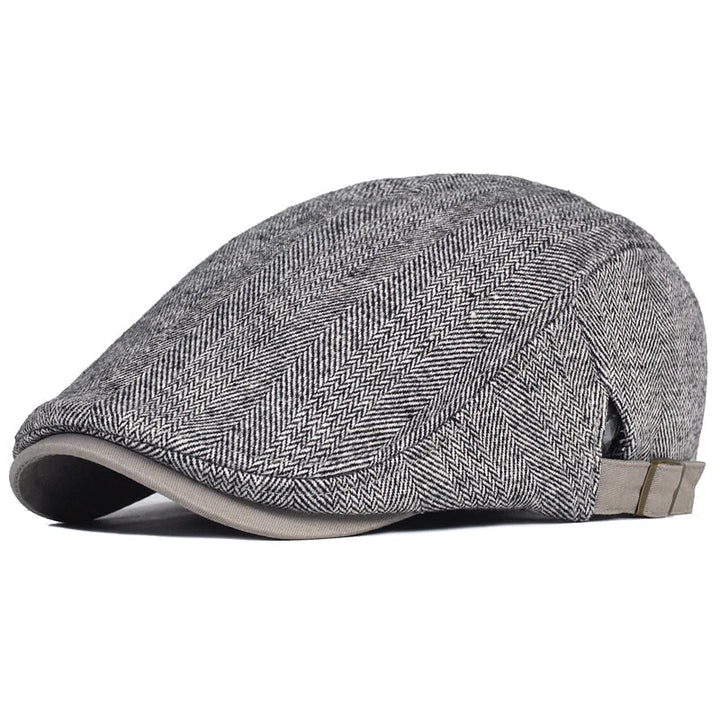 Cazel | Casquette Moderne pour Hommes avec Motif Chevron