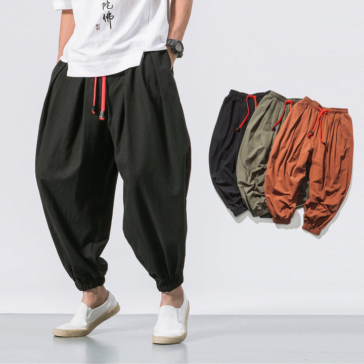 MAISON LUMIÈRE | PANTALONS OVERSIZE EN COTON