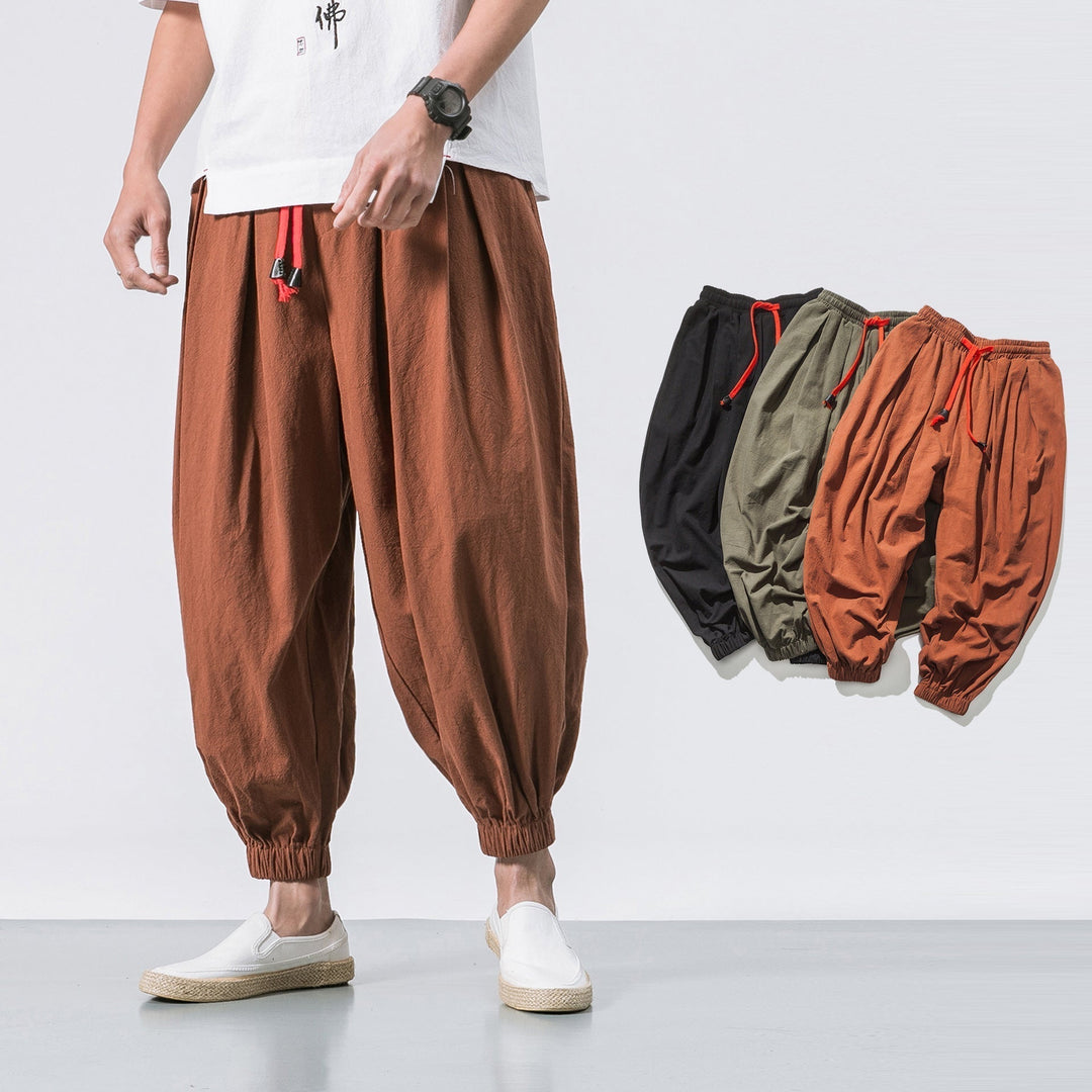 MAISON LUMIÈRE | PANTALONS OVERSIZE EN COTON