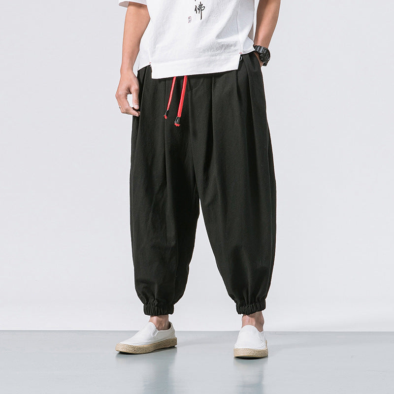 MAISON LUMIÈRE | PANTALONS OVERSIZE EN COTON