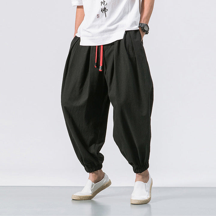 MAISON LUMIÈRE | PANTALONS OVERSIZE EN COTON