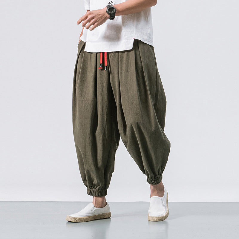 MAISON LUMIÈRE | PANTALONS OVERSIZE EN COTON