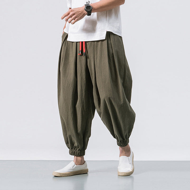 MAISON LUMIÈRE | PANTALONS OVERSIZE EN COTON