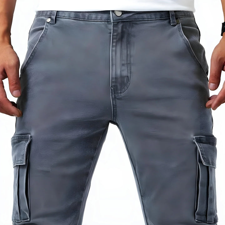 MAISON LUMIÈRE | PANTALON CARGO STRETCH