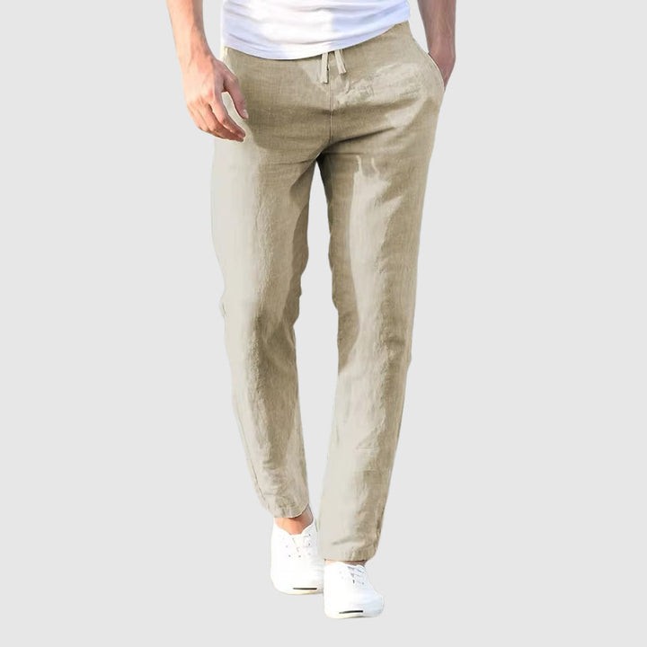 MAISON LUMIÈRE | PANTALON LÉGER EN LIN