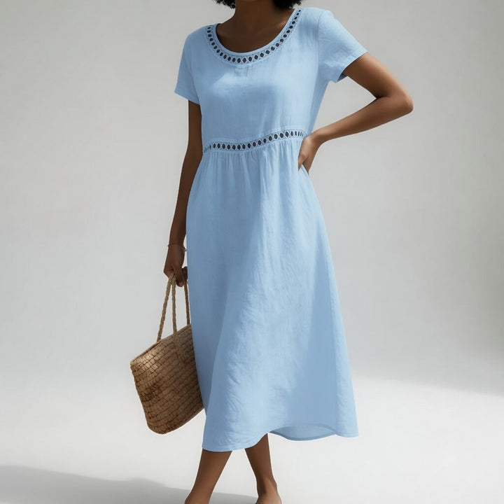 MAISON LUMIÈRE | ROBE BRODÉE POUR FEMME