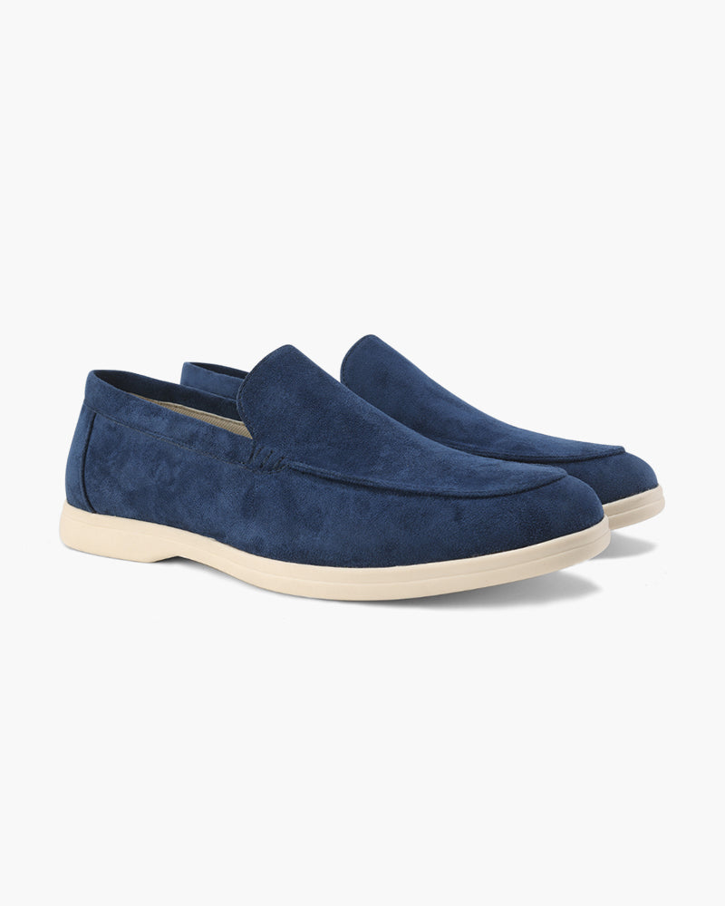MAISON LUMIÈRE | MOCASSINS EN CUIR SUEDE