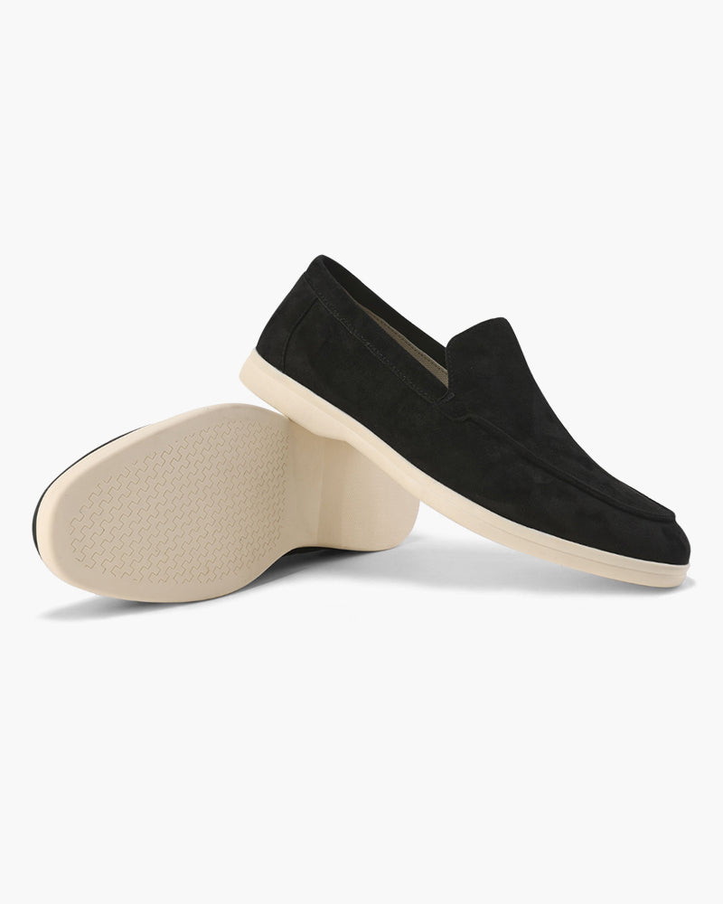 MAISON LUMIÈRE | MOCASSINS EN CUIR SUEDE
