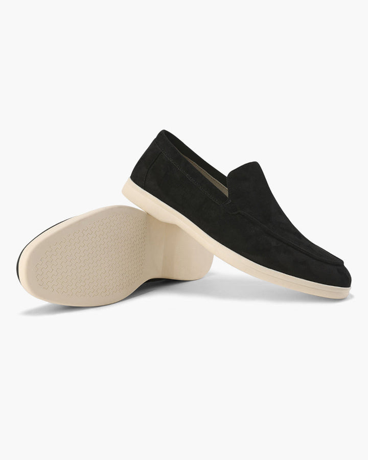 MAISON LUMIÈRE | MOCASSINS EN CUIR SUEDE