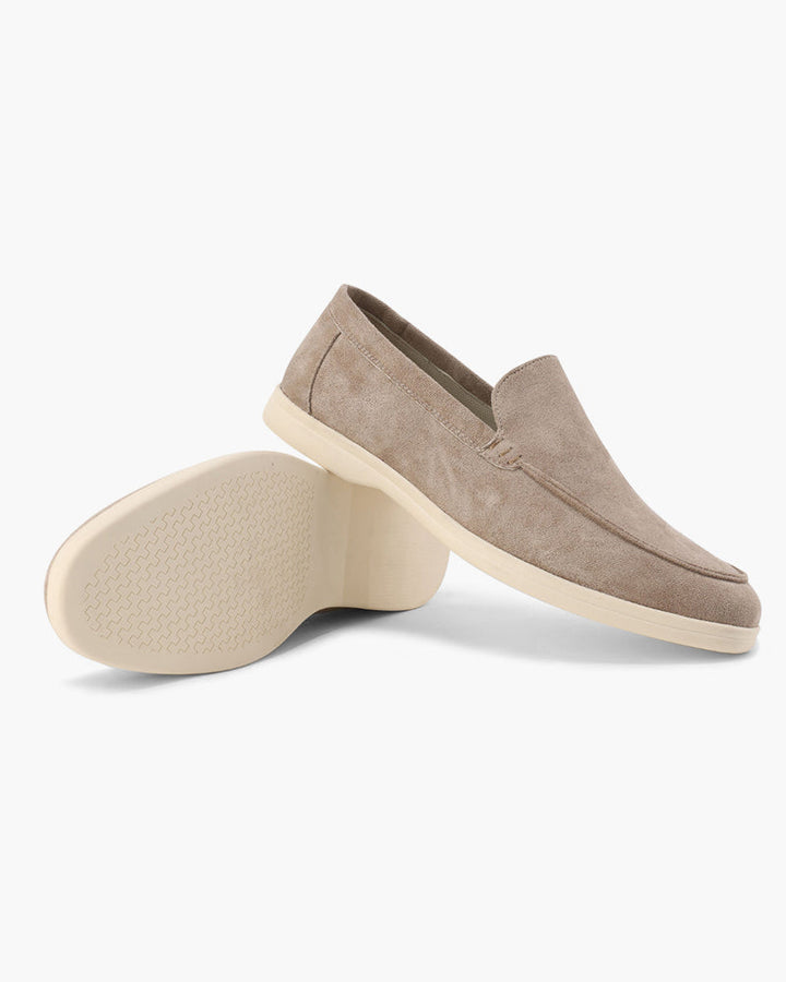 MAISON LUMIÈRE | MOCASSINS EN CUIR SUEDE