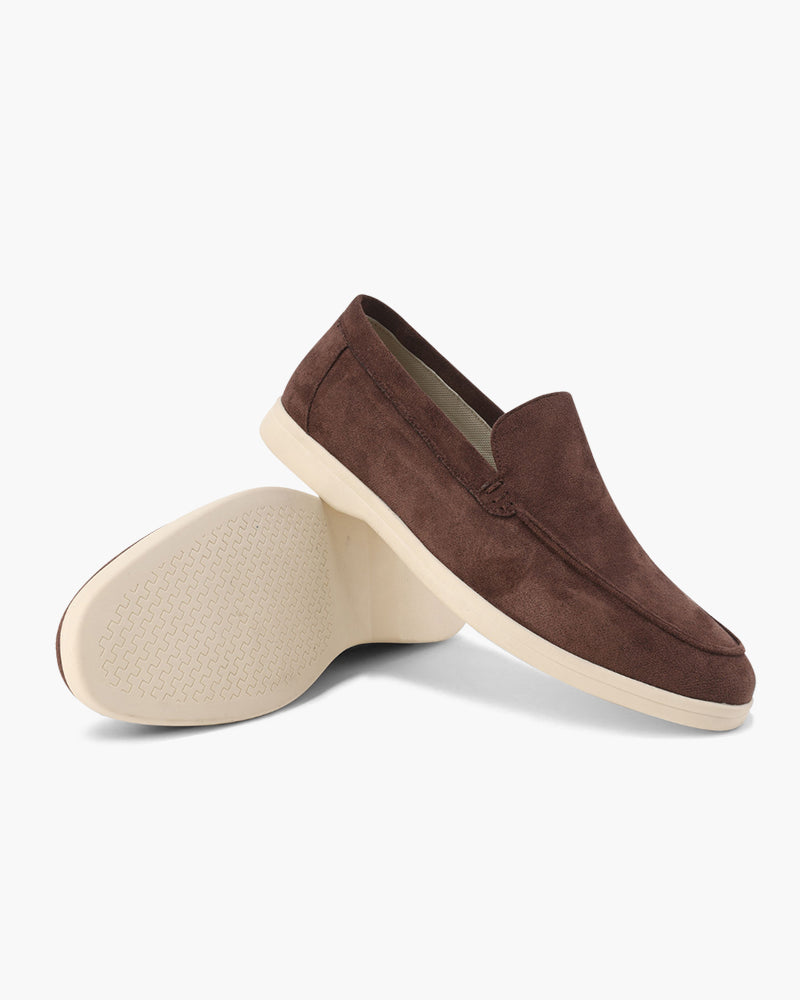 MAISON LUMIÈRE | MOCASSINS EN CUIR SUEDE