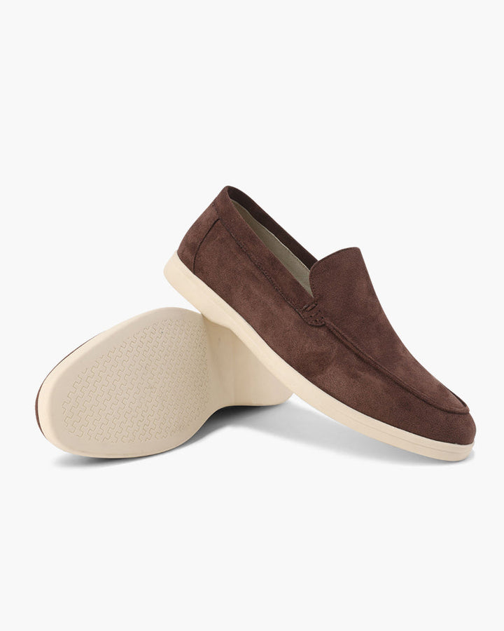 MAISON LUMIÈRE | MOCASSINS EN CUIR SUEDE