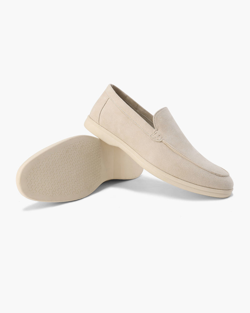 MAISON LUMIÈRE | MOCASSINS EN CUIR SUEDE