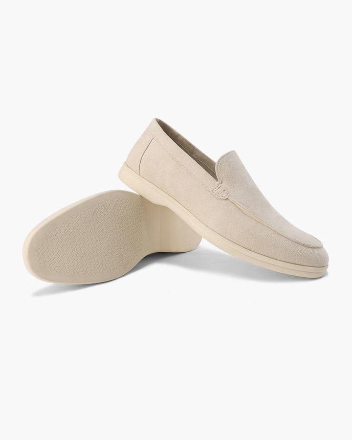 MAISON LUMIÈRE | MOCASSINS EN CUIR SUEDE