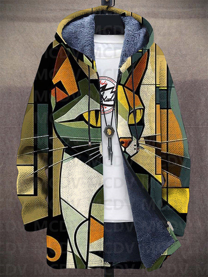 Preston | Veste à capuche avec imprimé artistique