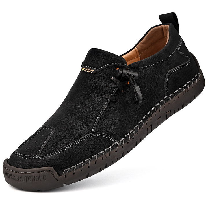 MAISON LUMIÈRE | Mocassins Confort Piqués Main Mathilde