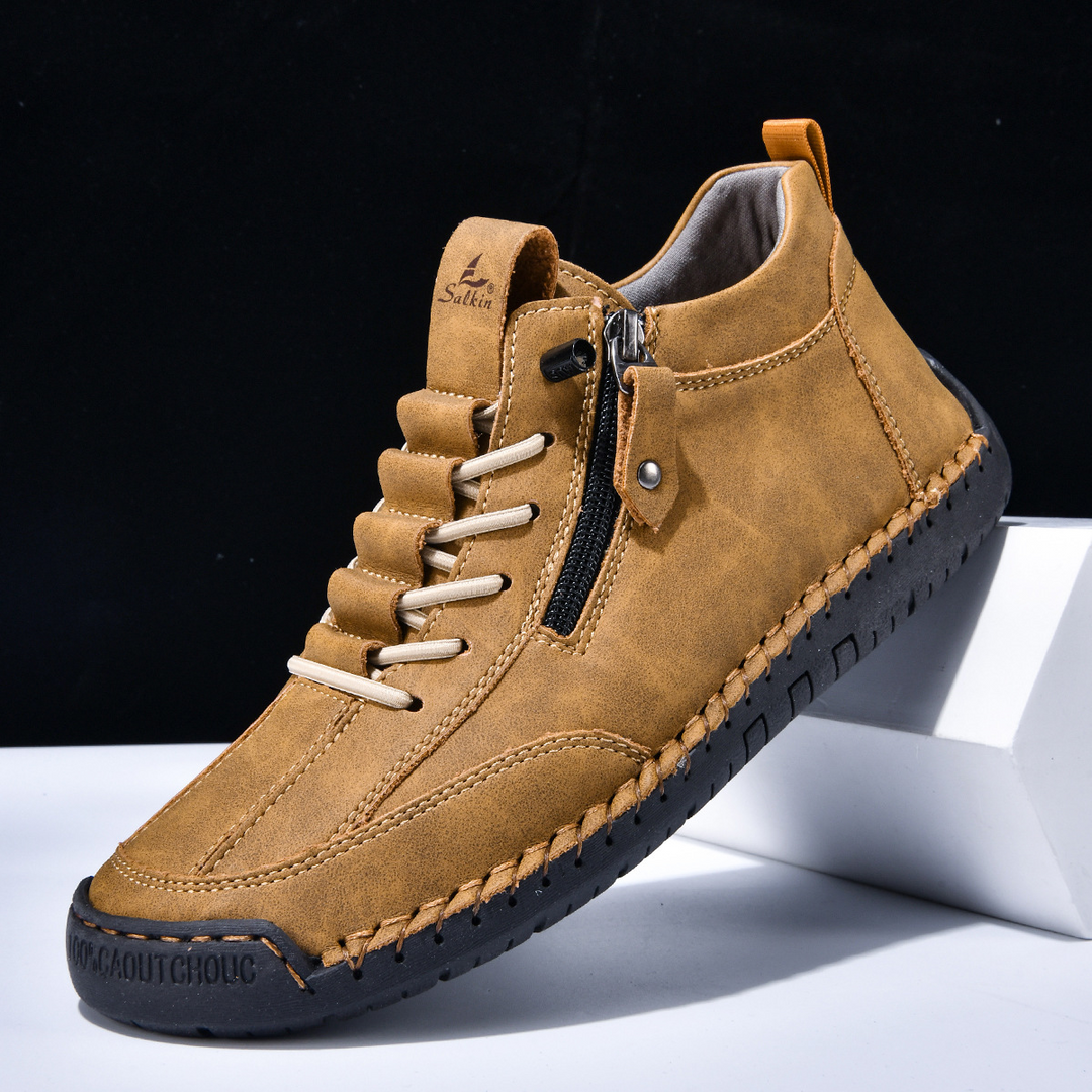 MAISON LUMIÈRE | CHAUSSURES EN NABUK AVEC ZIP POUR HOMME