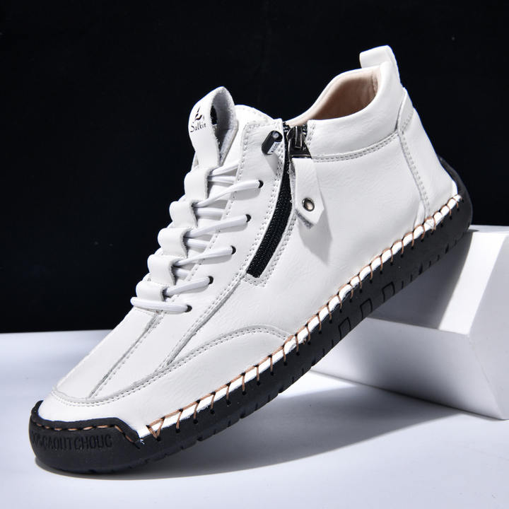 MAISON LUMIÈRE | CHAUSSURES EN NABUK AVEC ZIP POUR HOMME