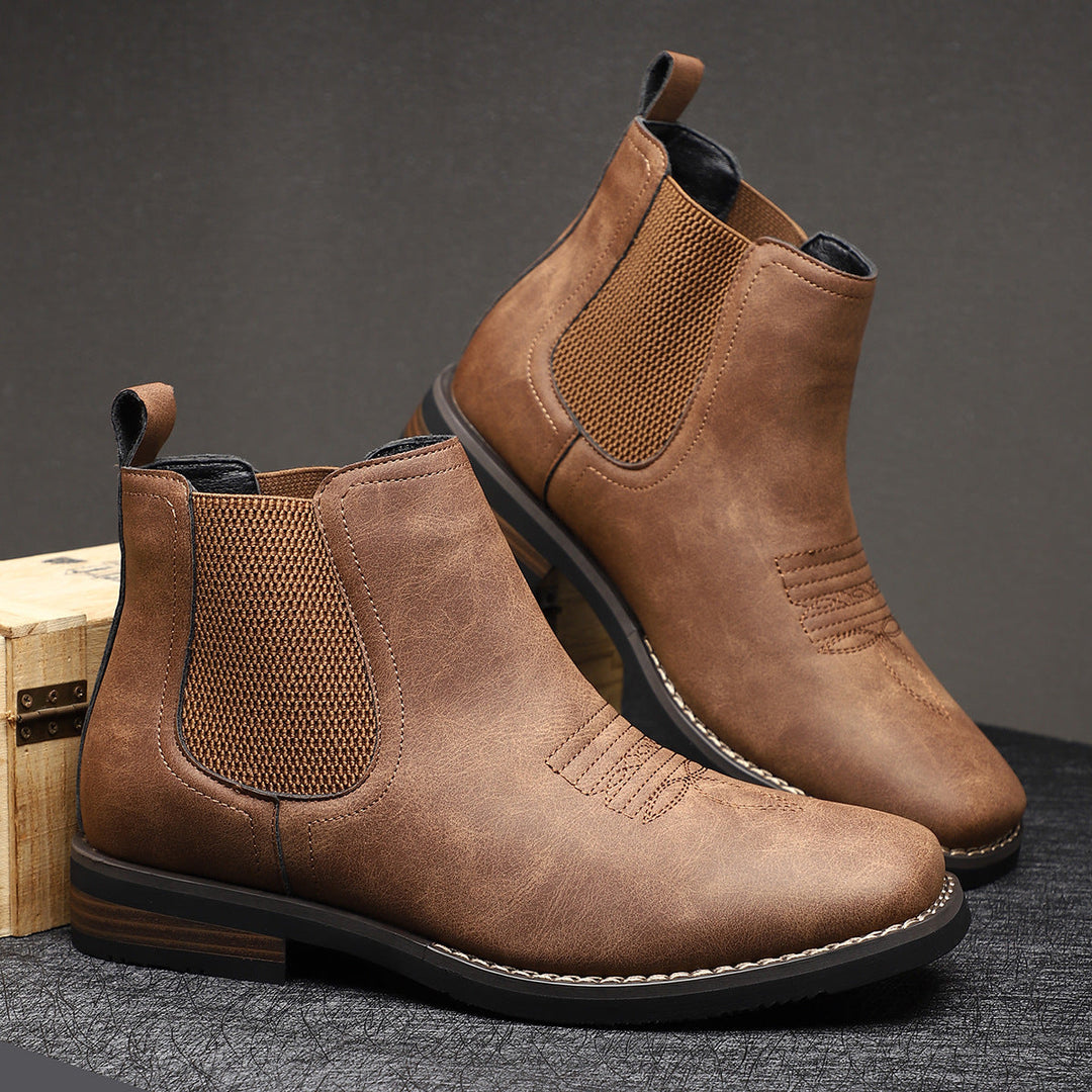 MAISON LUMIÈRE | BOTTES CLASSIQUES EN CUIR POUR HOMME
