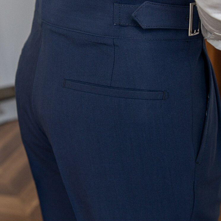 MAISON LUMIÈRE | Pantalon fluide taille haute élégant