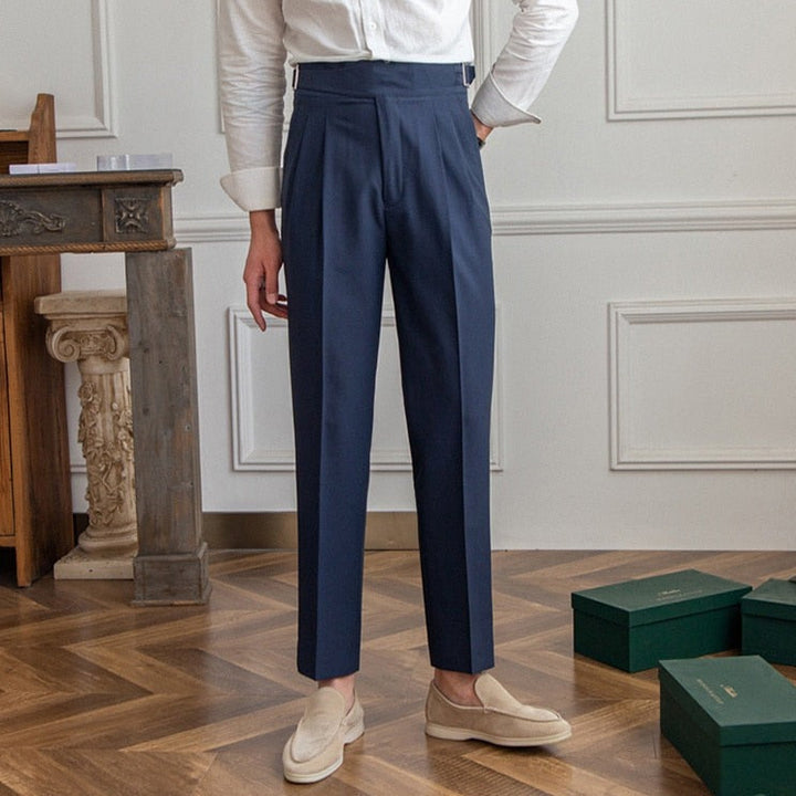MAISON LUMIÈRE | Pantalon fluide taille haute élégant