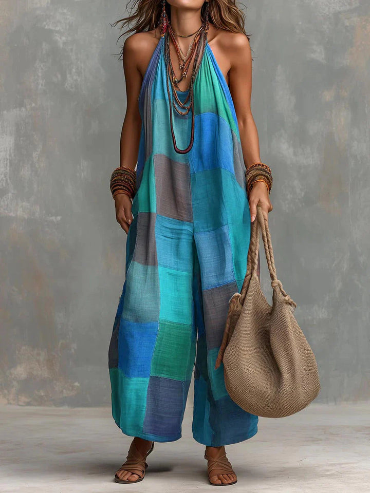 Combinaison Patchwork Bohème™ – Fraîcheur et liberté dans un style artistique unique