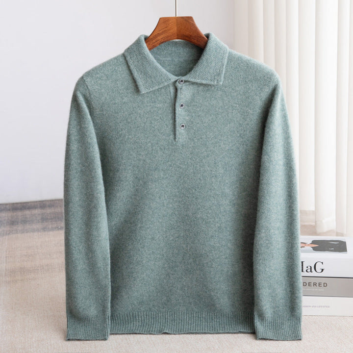 MAISON LUMIÈRE | PULL POLO HOMME CLASSIQUE