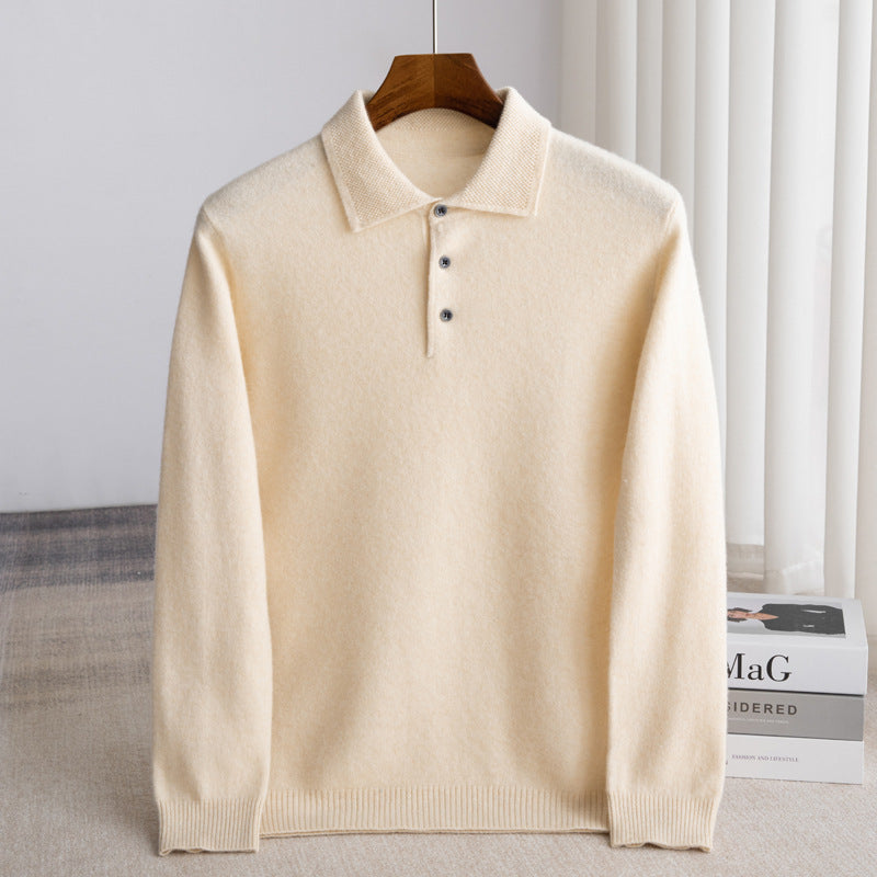 MAISON LUMIÈRE | PULL POLO HOMME CLASSIQUE