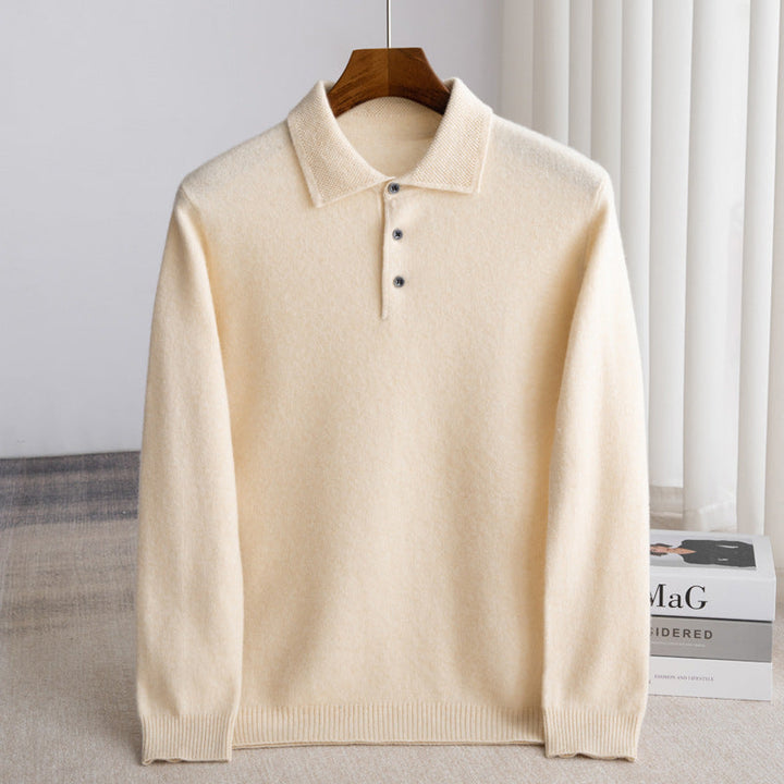 MAISON LUMIÈRE | PULL POLO HOMME CLASSIQUE