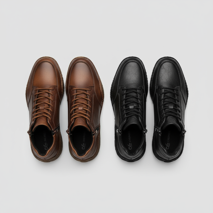 MAISON LUMIÈRE | BOTTES EN CUIR ROBUSTES POUR HOMMES