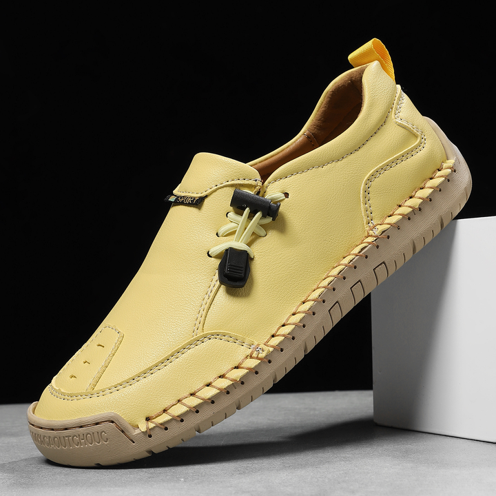 MAISON LUMIÈRE | Mocassins Confort Piqués Main Mathilde