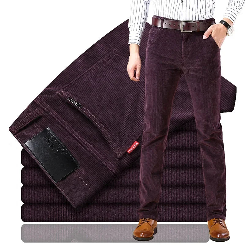 MAISON LUMIÈRE | PANTALON D'HOMME DE LUXE EN MATÉRIAU PREMIUM