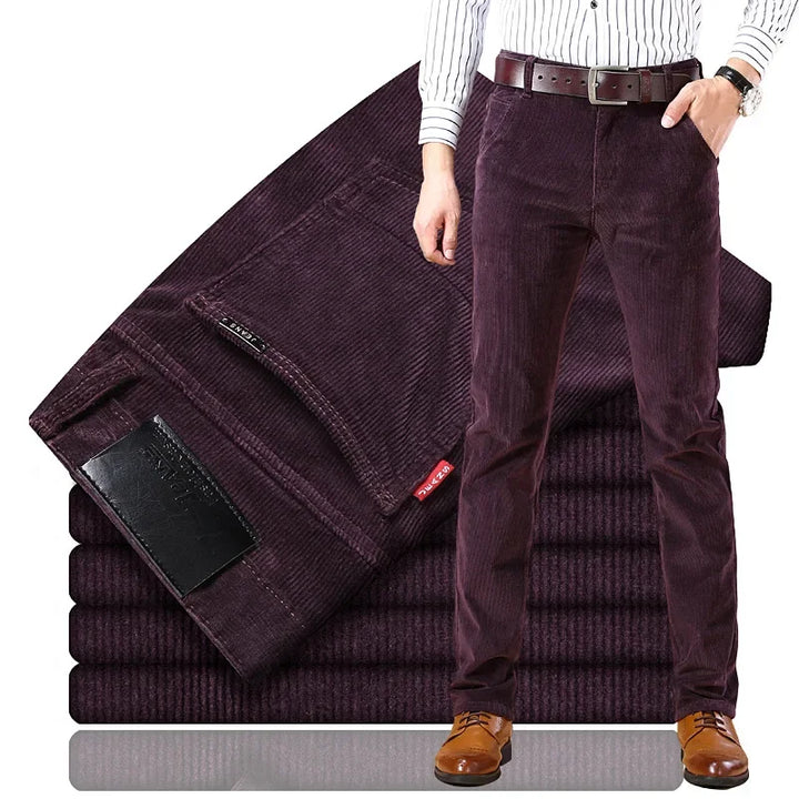 MAISON LUMIÈRE | PANTALON D'HOMME DE LUXE EN MATÉRIAU PREMIUM