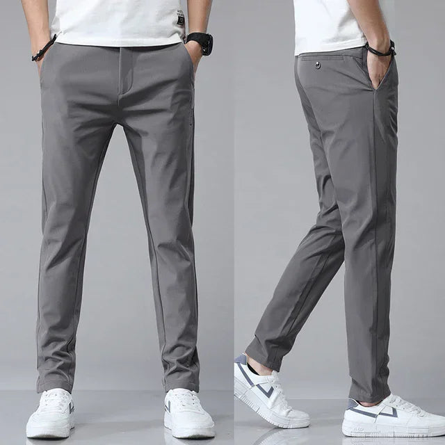 MAISON LUMIÈRE | PANTALON SLIMFIT ULTRA LÉGER POUR L'ÉTÉ ET LE SPORT