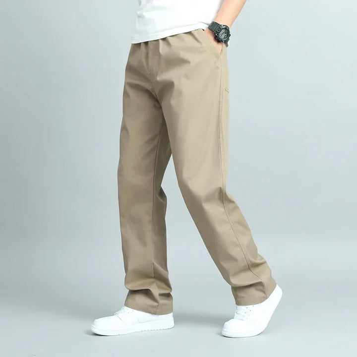 MAISON LUMIÈRE | PANTALONS AMPLE HOMME EN COTON