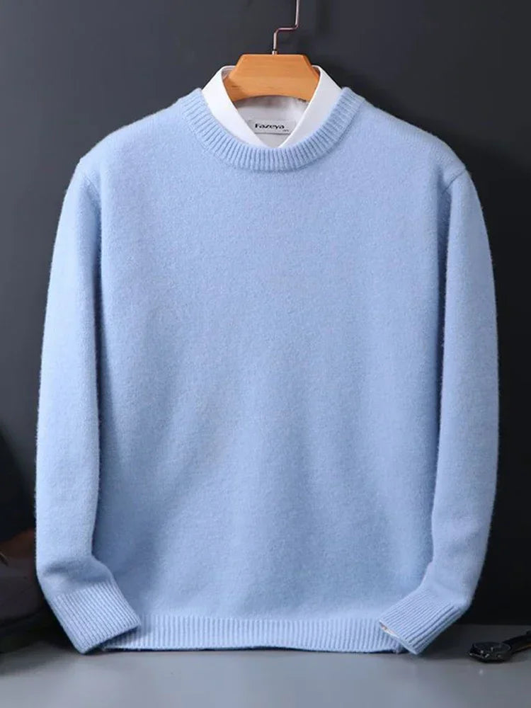 MAISON LUMIÈRE | Pull Col Rond Maille Douce Marcel
