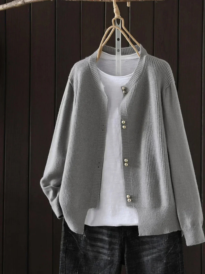 MAISON LUMIÈRE | Cardigan Boutons Nacrés Véronique