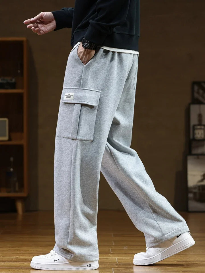 MAISON LUMIÈRE | PANTALON CARGO EN POLAIRE